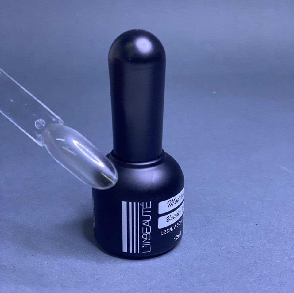 Моделюючий гель для нігтів Lilly Beaute Modeling builder gel 12 мл, №1 прозорий