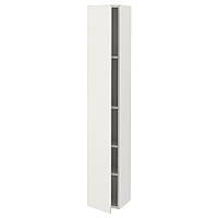 Высокий шкаф 4 полки IKEA ENHET Дверь, белый, 30x32x180 см, 193.224.92