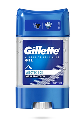 Дезодорант-антиперспірант гелевий Gillette Arctic Ice 70 мл, фото 2