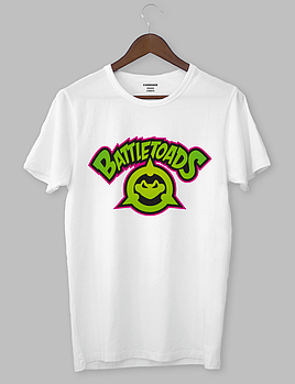 Футболка з оригінальним дизайном "Battletoads logo"