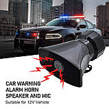 СТОК Поліцейський сирена Safego Speaker Car Pa System, Dc12v 100w 7 тонів, фото 4