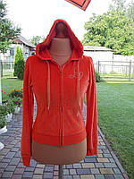 ( 44 р) LIPSY Велюровий светр кофта оксамитова з капюшоном жіноча Оригінал