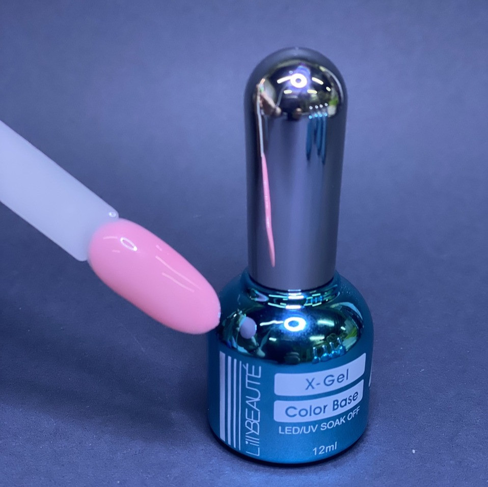 Каучукова камуфлююча база для нігтів Lilly Beaute Macaron Base 12 мл, №4