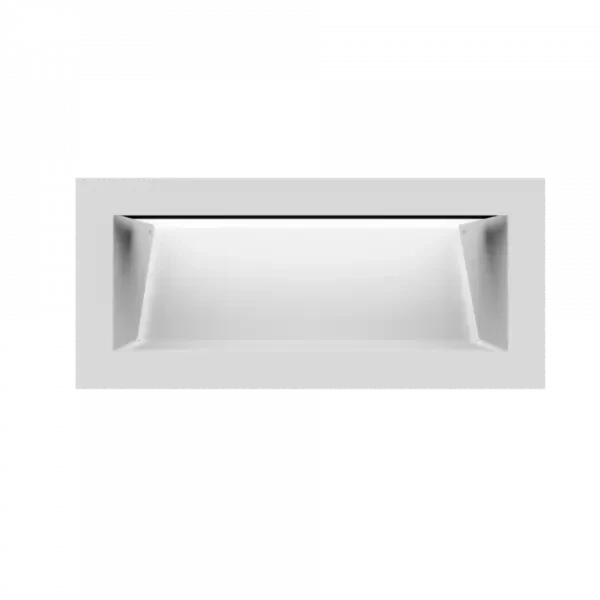 Решітка LUFT біла 9x20