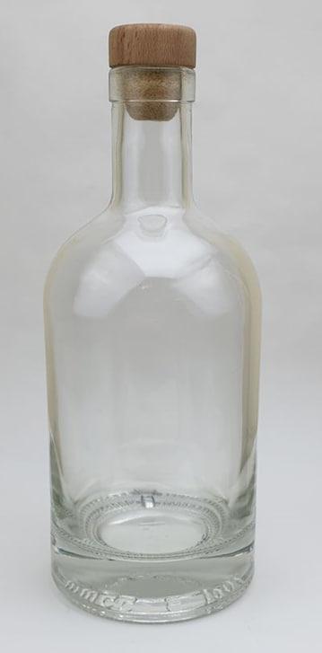 Пляшка Hloya 0,7 л. з дерев'яною пробкою