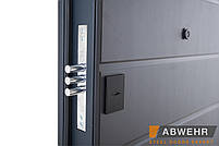 Вхідні металеві двері модель Solid (Квіт RAL 7021T)комплектація Defender, фото 8