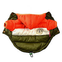Куртка для собак «Клуб», красный, зимняя, осенняя одежда для собак мелких, средних пород