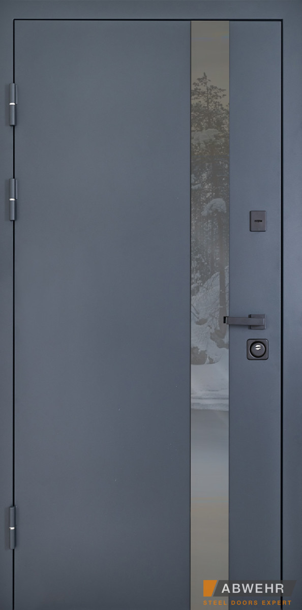 Вхідні двері модель Nordi Glass комплектація Defender, фото 1