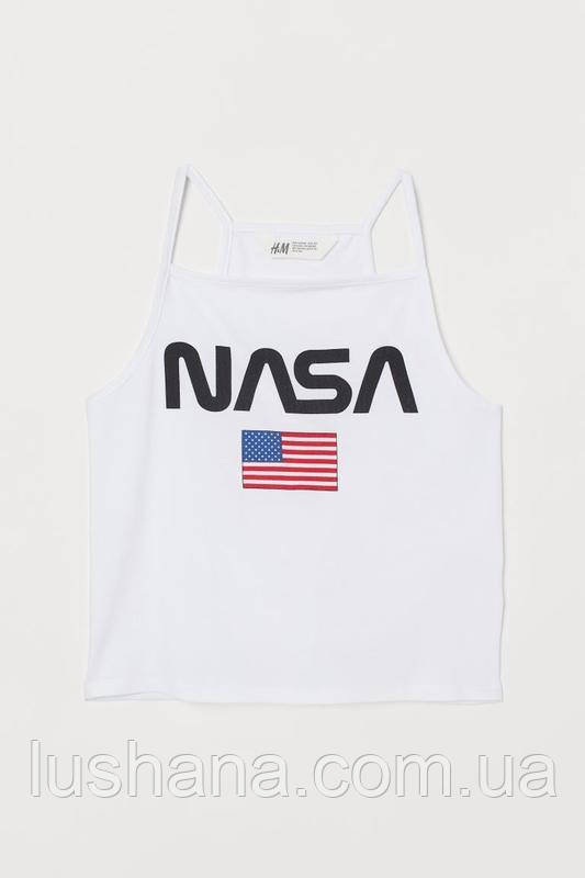Дитяча майка топ nasa h&m на дівчинку - підлітка 14+ років - р.170