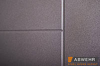 Вхідні двері модель Palermo (колір Ral 8019 + Біла) комплектація Classic, фото 10