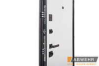 Вхідні двері модель Biatris (Квіт Ral 7016 + біла) комплектація Megapolis MG3, фото 6