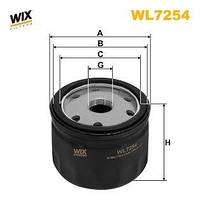 Масляный фильтр WIX FILTERS 643/3 = WL7254