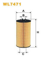 Масляный фильтр WIX FILTERS 650/4 = WL7471