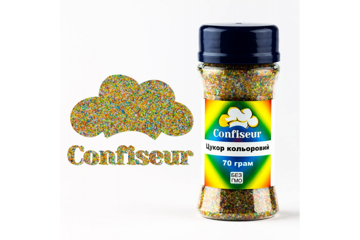 Сахар цветной Confiseur (70г)