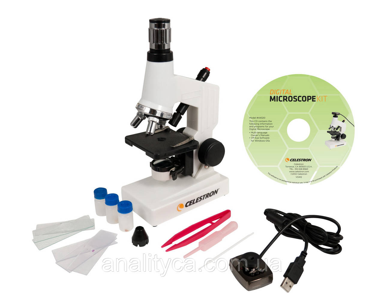 Мікроскоп Celestron цифрової з VGA-камерою (44320)