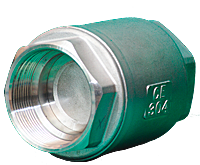 Клапан зворотний нержавіючий різьбовий