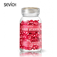 Витаминные капсулы для волос Sevich Hair Vitamin, для восстановления поврежденных волос, 30 шт