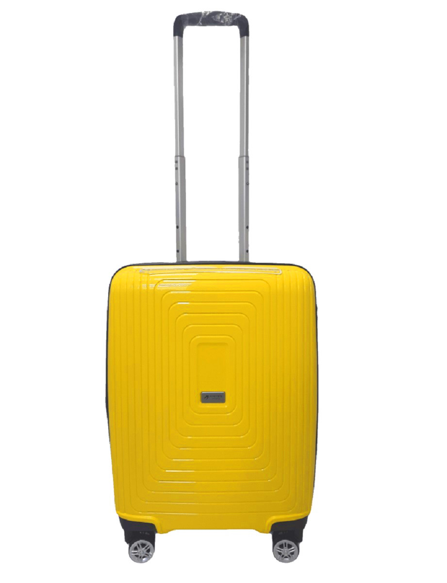 Валіза пластикова AIRTEX 241 мала 55 см жовта