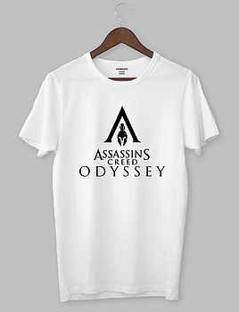 Футболка з оригінальним дизайном "Assassin's Creed: Odyssey logotype"