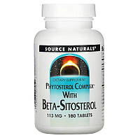 Натуральная добавка Source Naturals Phytosterol Complex with Beta-Sitosterol, 180 таблеток