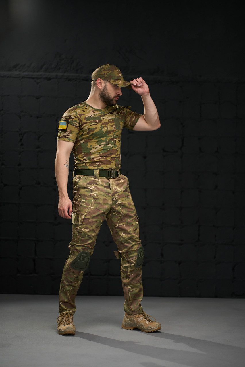 Мужская одежда для военных мультикам лето, армейская боевая униформа камуфляжная демисезонная для ВСУ - фото 3 - id-p1922063095