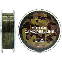 Леска Avid Carp Outline Camo Reel Line 300m 0.28mm 10Lb/4.5kg