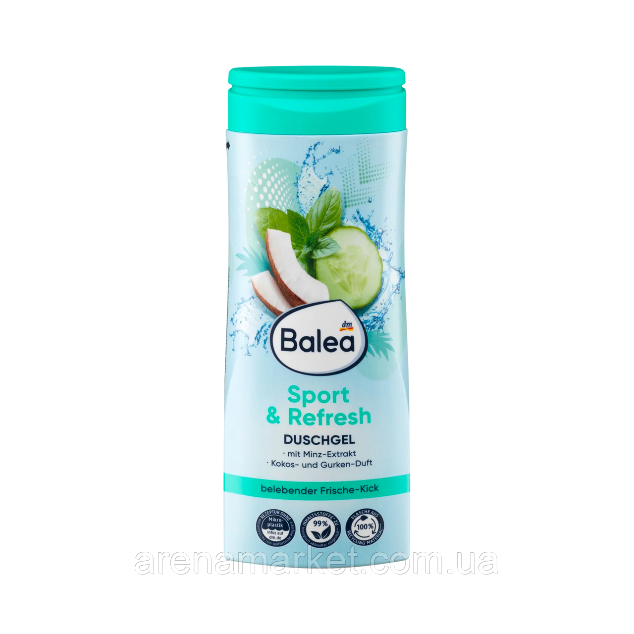 Гель для душу Balea Sport & Refresh, 300 мл.