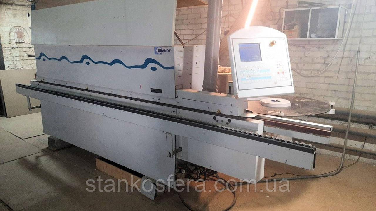 Кромкооблицювальний верстат Brandt KDF 350 C Optimat бу 2005р.: прифугування, раунд, цикля, полірування