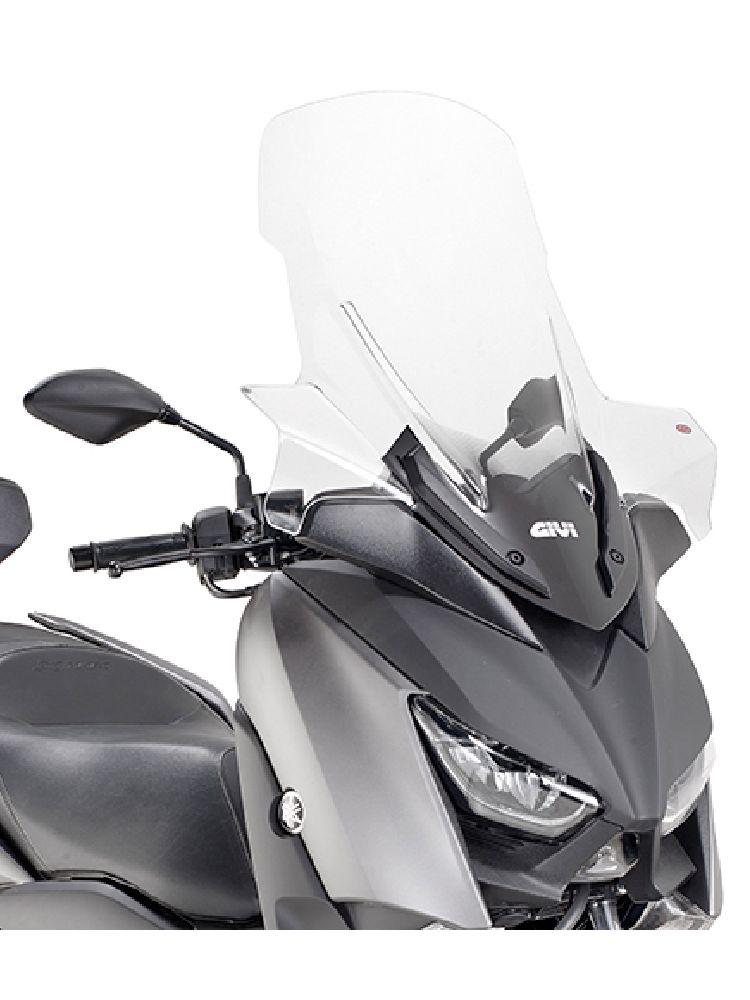 Вітрове скло Givi для мотоциклів Yamaha X-MAX 125 (18-), X-MAX 300 (17-), X-MAX 400 (18-21) прозоре, фото 1