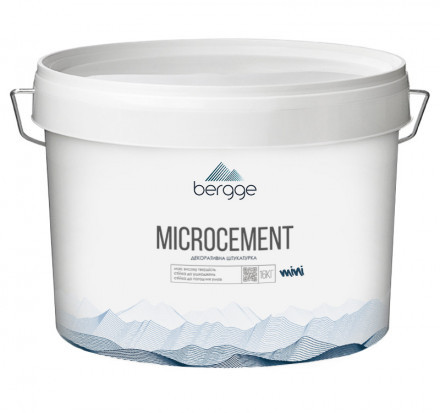 Bergge Microcement Mini штукатурка мікроцемент 8кг