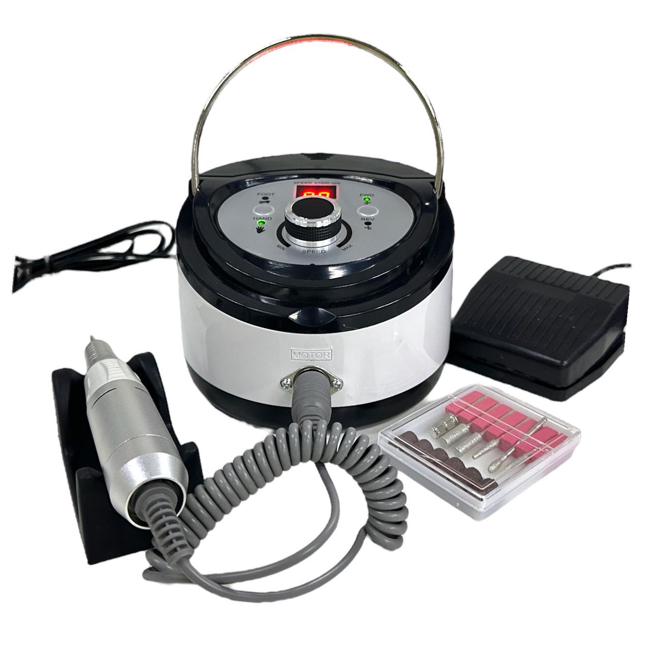 Фрезер професійний для манікюру ZS-606, 65 Вт, 45 000 об/хв, білий