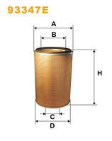 Воздушный фильтр WIX FILTERS 401/2 = 93347E