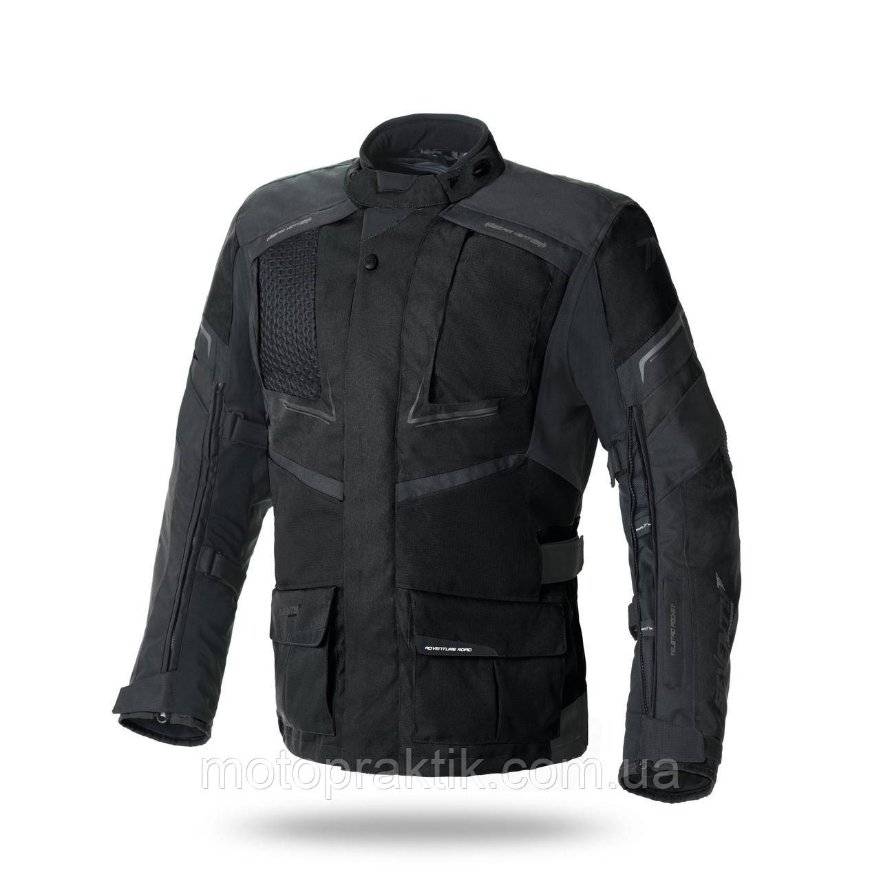 Seventy SD-JT81 Jacket Black, S Мотокуртка текстильна із захистом