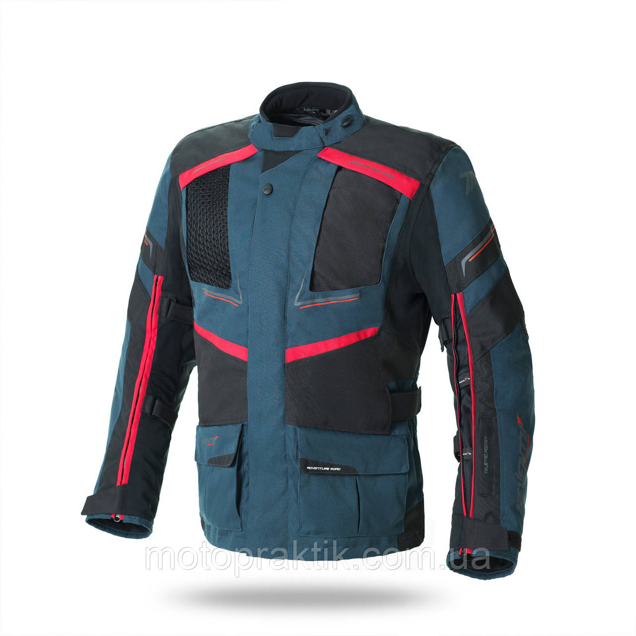 Seventy SD-JT81 TexJacket Navy Blue, S Мотокуртка текстильна із захистом
