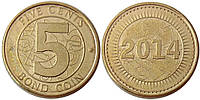 Zimbabwe Зимбабве - 5 Cents 2014 UNC