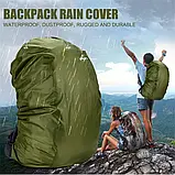 Дощовик для рюзказу поліестер олива тактичний 60 літрів, фото 2