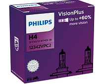 Комплект автоламп Philips H4 12V 60/55W (PS 12342 VP C2)