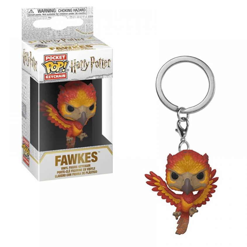 Фігурка-брелок Funko Pop Фанко Поп Harry Potter Гаррі Поттер Fawkes Фоукс 4 см