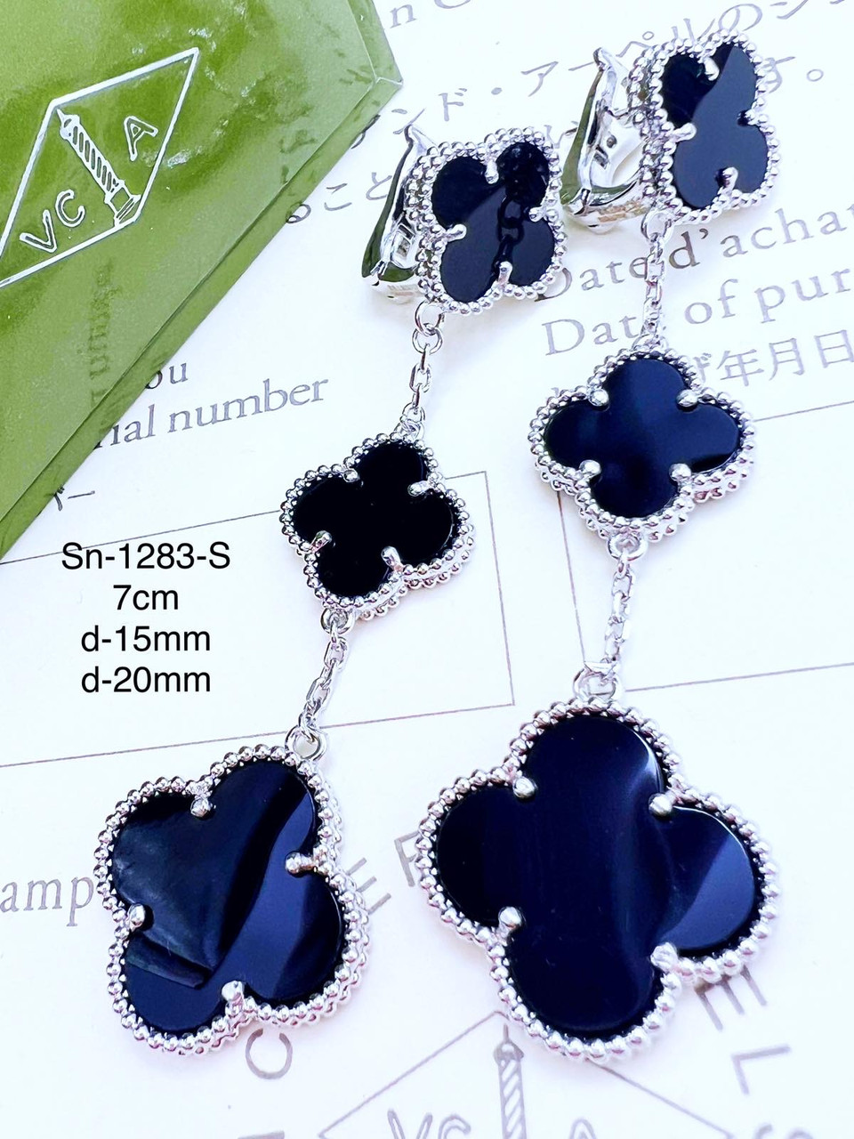 Сережки Stainlees Steel преміум