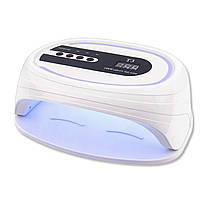 Професійна UV/LED лампа Т3 для сушіння гель-лаку на 2 руки, 108 Вт.