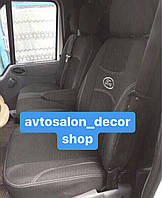 Модельные автомобильные чехлы FORD TRANSIT CUSTOM (2012-2019) (1+2)