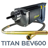 Глубинный вибратор для бетона TITAN BEV600