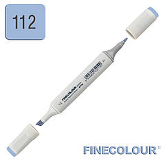 Маркер спиртовий FINECOLOUR Sketchmarker, 112 Сорований-синій B112