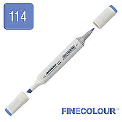 Маркер спиртовий FINECOLOUR Sketchmarker, 114 Темно-синій B114