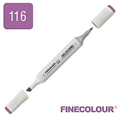 Маркер спиртовий FINECOLOUR Sketchmarker, 116 Фіолетовий V116