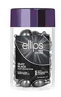 Витамины для волос Ellips Hair Vitamin Silky Black Шелковая ночь с Pro-кератиновым комплексом