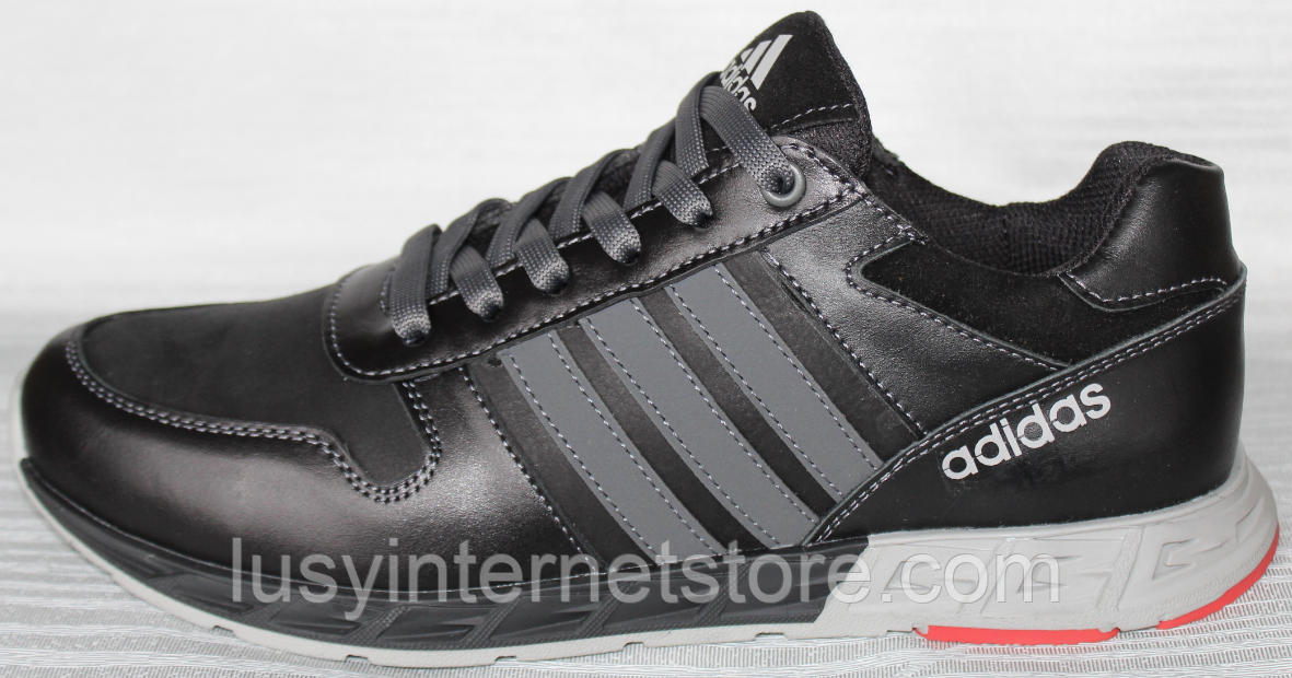 Кросівки шкіряні чоловічі від виробника модель АП23-102, фото 1