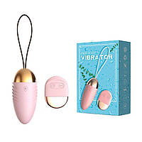 Виброяйцо с пультом ДУ силикон женский вибратор стимулятор Pink ocean