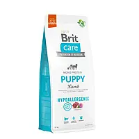 Сухой корм для щенков всех пород Brit Care Puppy Lamb & Rice 12 кг (ягненок и рис)