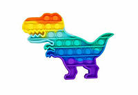 Антистресс PopAr Pop It Радужный Динозавр MP, код: 2690266